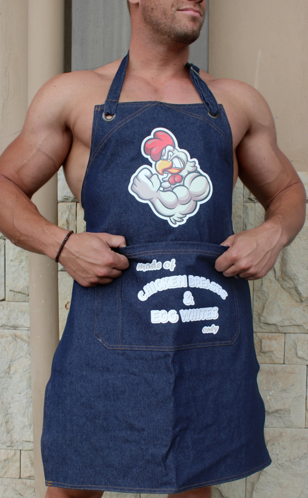 Apron Bib - Chicken Breast & Egg Whites