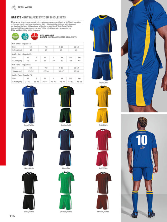 BRT Blade Soccer Single Set