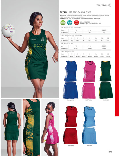BRT Triflex Single Set - Top and Skirt