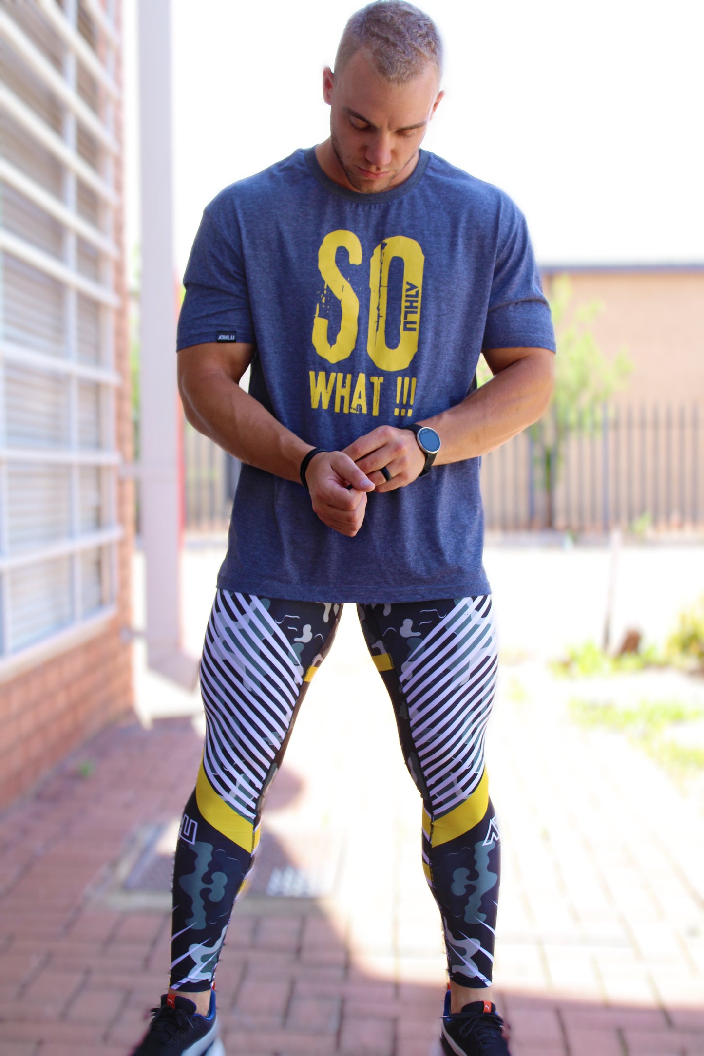 ATHLU Mens Box T-Shirt