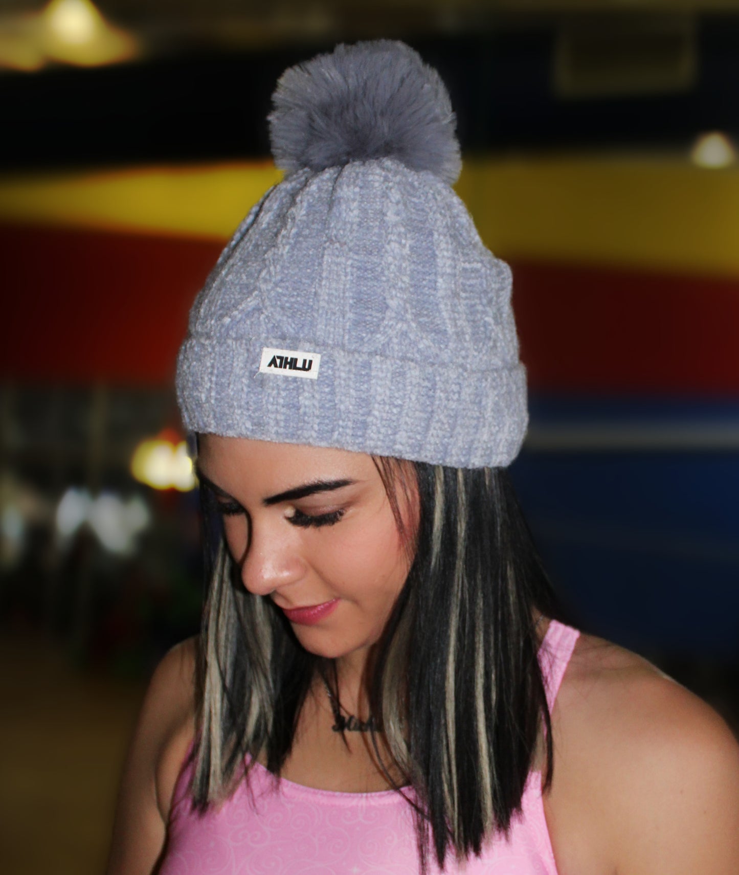 ATHLU Ladies Beanies - Tossles