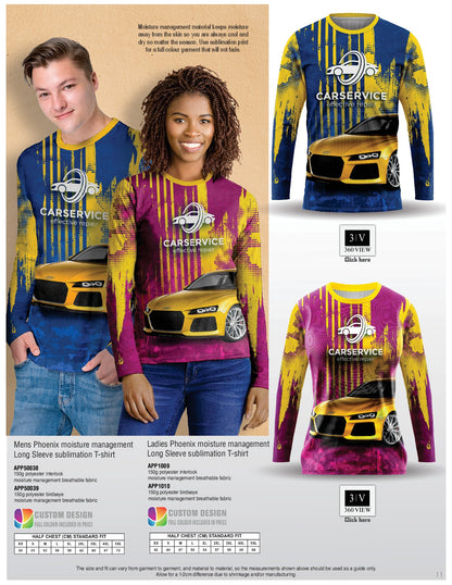 ATHLU Long Sleeve Warm-Up Top Sublimated - SNR