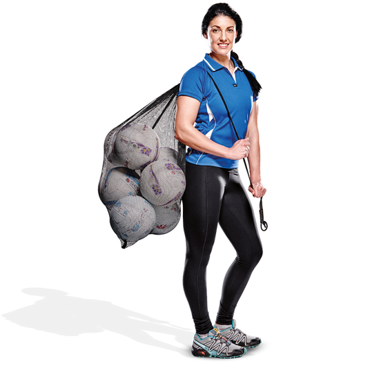 Ball Carry Mesh Bag - Holds 6 Balls