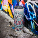 ATHLU Tumbler with Steel Straw - 600ml
