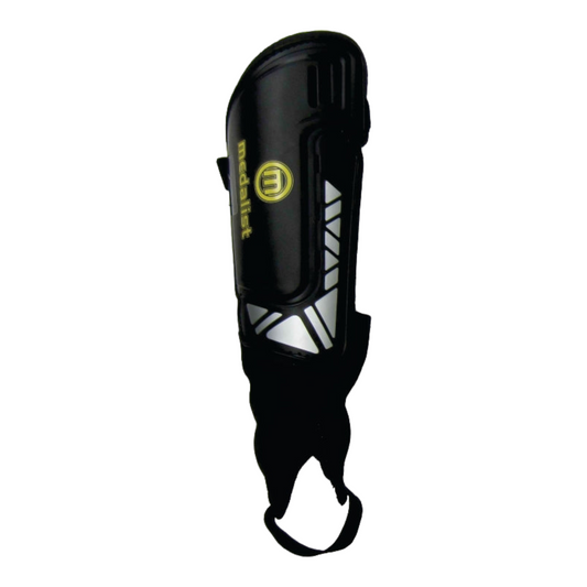 Shin Guards - ENIGMA - Black/Yellow/Silver