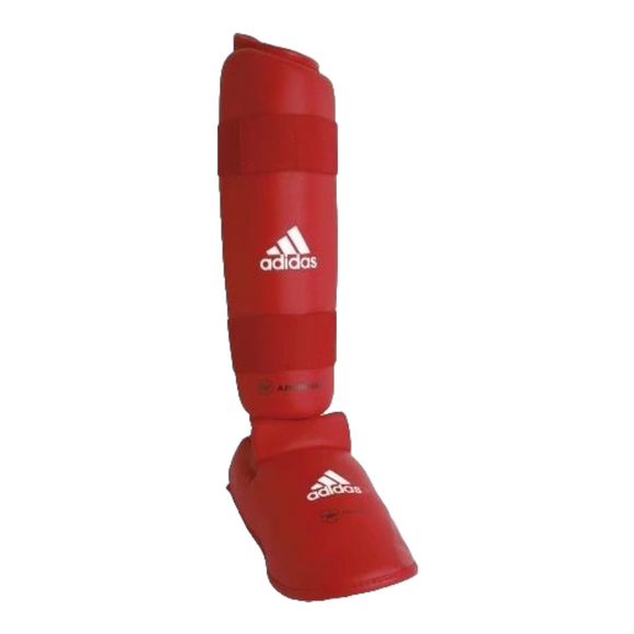 ADIDAS Shin & Removable Instep pad - Red