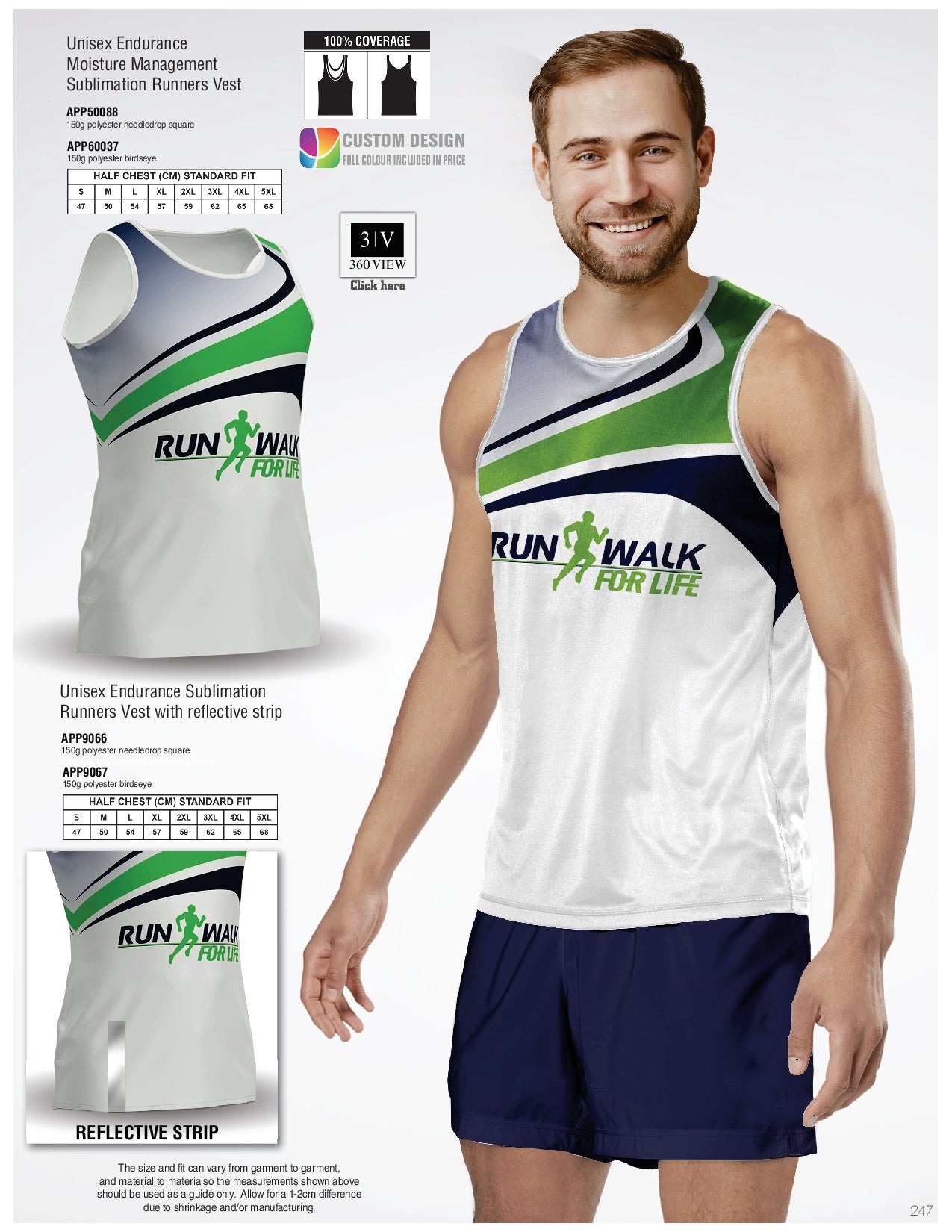 Unisex Endurance Runners vest
