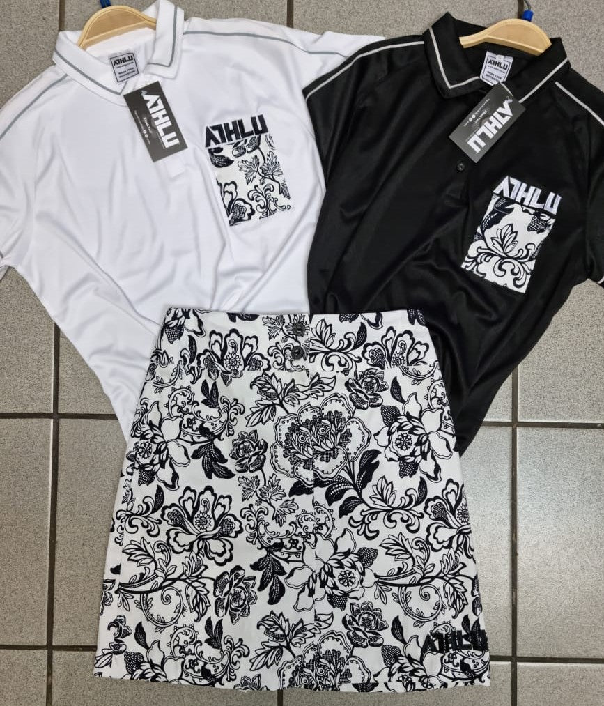 ATHLU Ladies Golf Skirt - Swirls