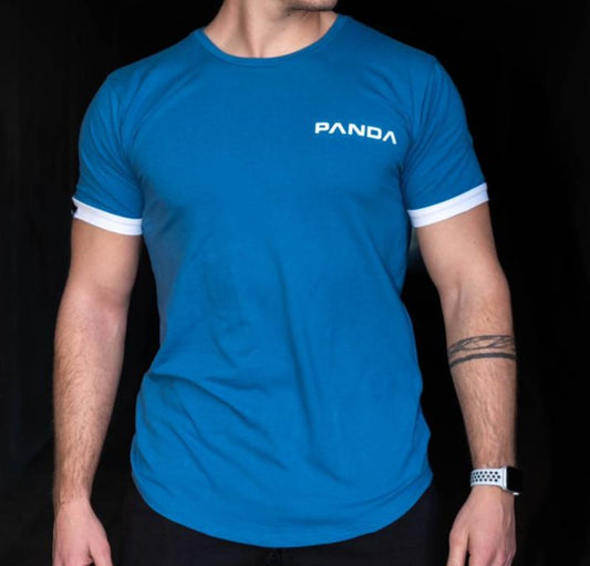 PANDA Panel Tee - Airforce Blue
