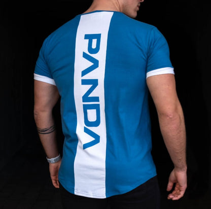 PANDA Panel Tee - Airforce Blue