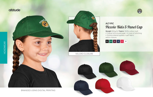 Piccolo Kids Cap - 5 Panel