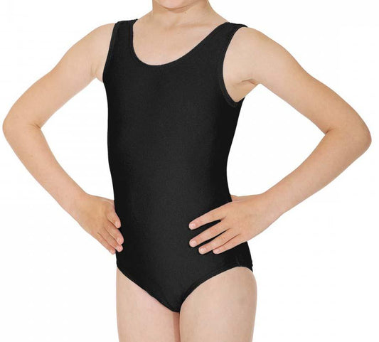 ATHLU Girls Leotard - Sleeveless - Black